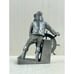 Vintage Jennings Bros Fisherman's Bronze Bookend Statue Leonard Craske 2653