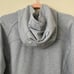 Lululemon Hoodie Womens Size 6 Blue Scuba Pullover Hooded Pockets Cotton Terry