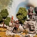 Dragon Power Trio Hand Painted Tabletop Miniatures