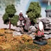 Dragon Power Trio Hand Painted Tabletop Miniatures
