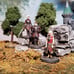 Dragon Power Trio Hand Painted Tabletop Miniatures