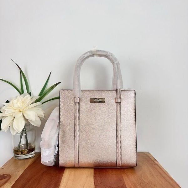 NWT Kate Spade Kenzie Limited Edition Metallic Small Tote
