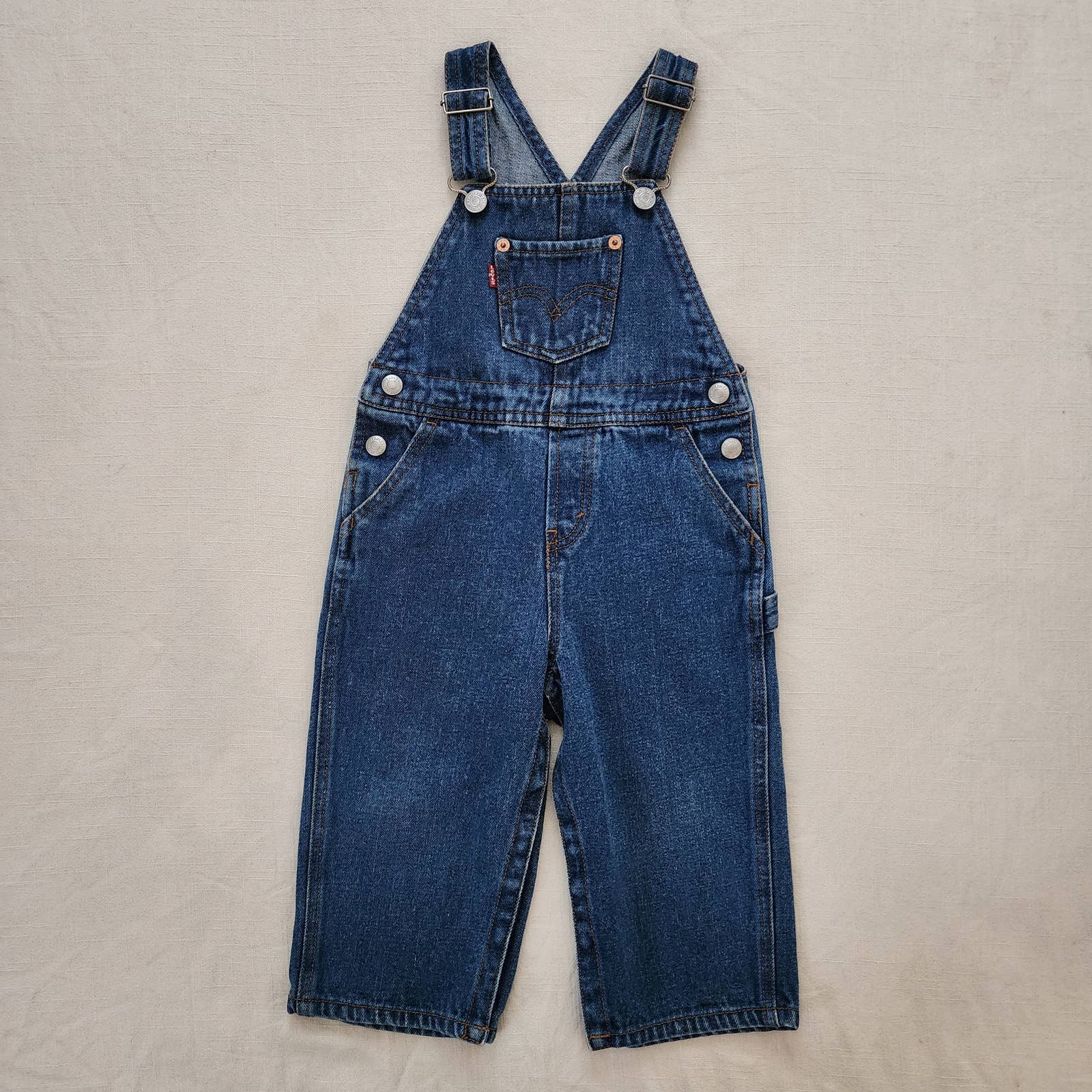 Older Levi's Denim Overalls 24 months