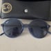 Ray-Ban RB4307 Sunglasses with Transparent Frame Blue Lenses