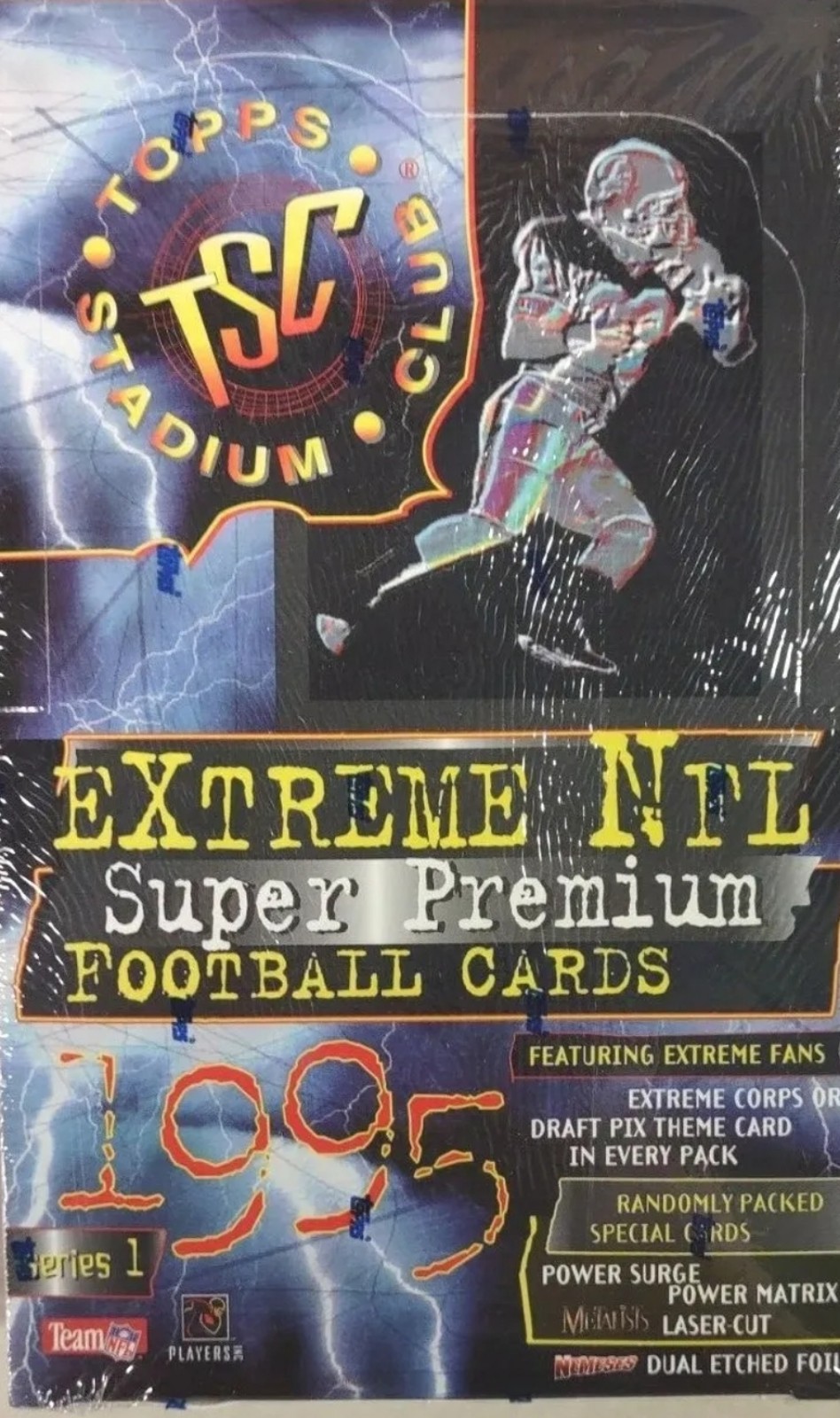 1995 Topps Stadium Club EXTREME NFL FOOTBALL Series 1-24 Pack Factory SEALED BOX