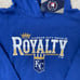 New Sz Med Women’s Kansas City Royals Hoodie Royalty Blue Salvy Salvador Perez