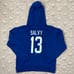 New Sz Med Women’s Kansas City Royals Hoodie Royalty Blue Salvy Salvador Perez