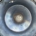 Antique Silverplate Candlestick Hexagonal Baluster Column Stem Candle Holder