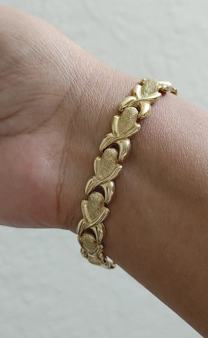 10k Gold Aurafin Designer Bracelet