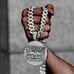 Large Last Supper Silver Plated 16 Iced Cubic Zirconia Cuban Chain Necklace