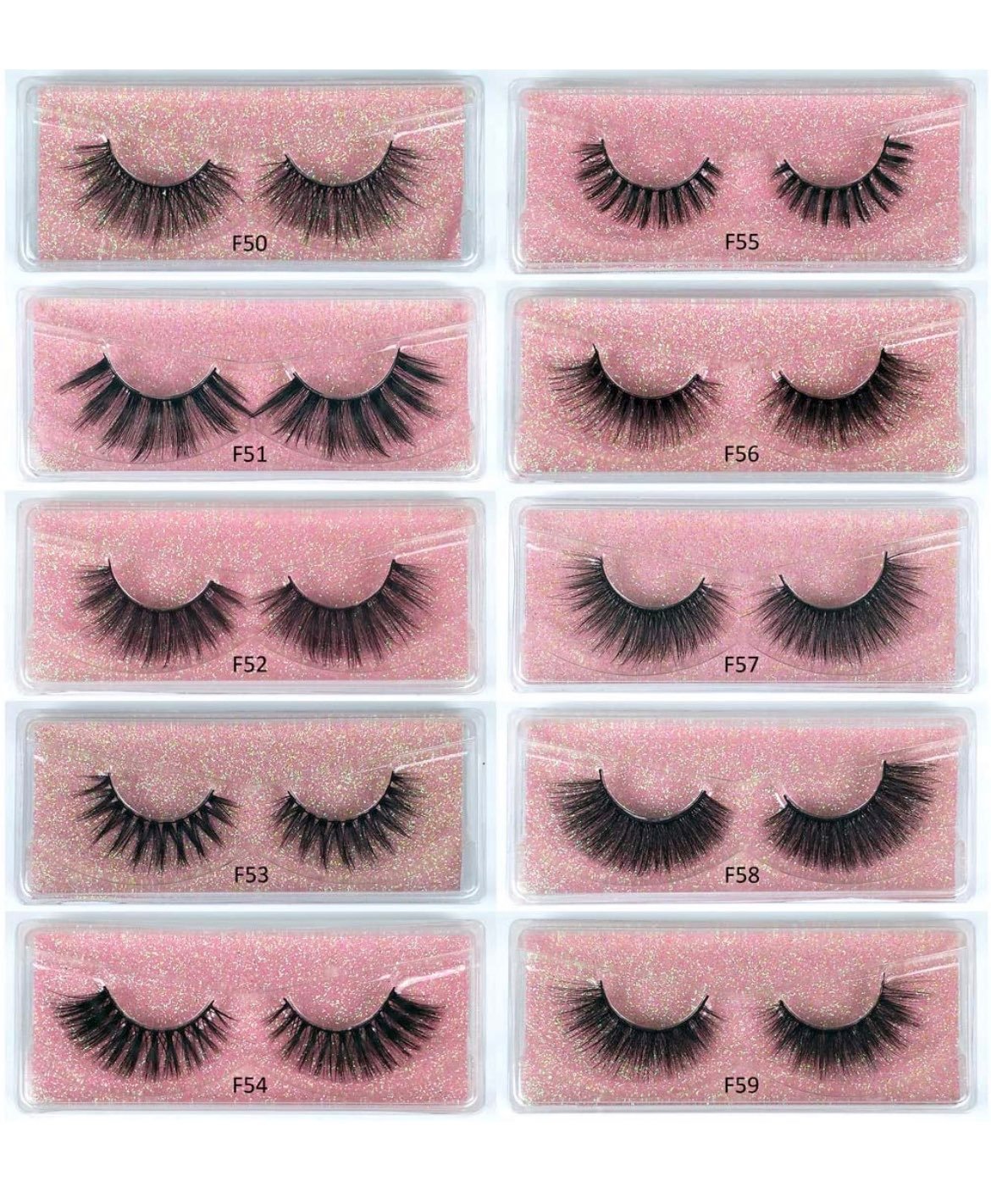 3D Mink Lashes 50pcs