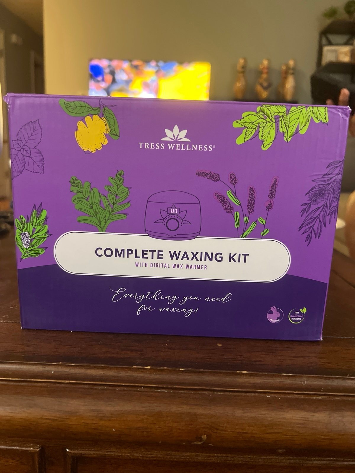 Tress Wellness Complete Waxing Kit With Digital Wax Warmer