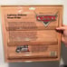 Disney CARS lightning McQueen vintage ad sign pixar