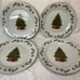 Vintage Holiday Time Christmas Stoneware By Walmart, Set Of 12