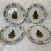 Vintage Holiday Time Christmas Stoneware By Walmart, Set Of 12