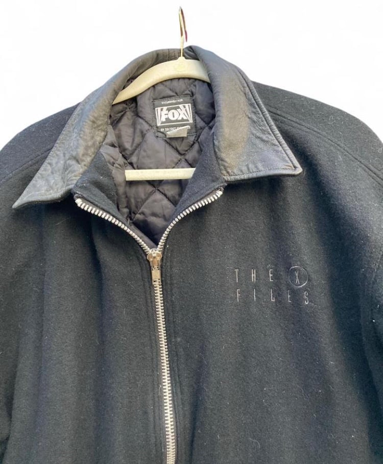 Vintage X-Files Black Bomber Jacket