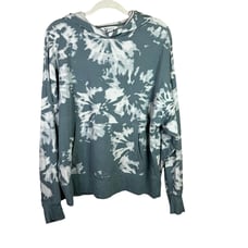 Athleta Balance Hoodie Sweatshirt Tie Dye Women's Size Large
