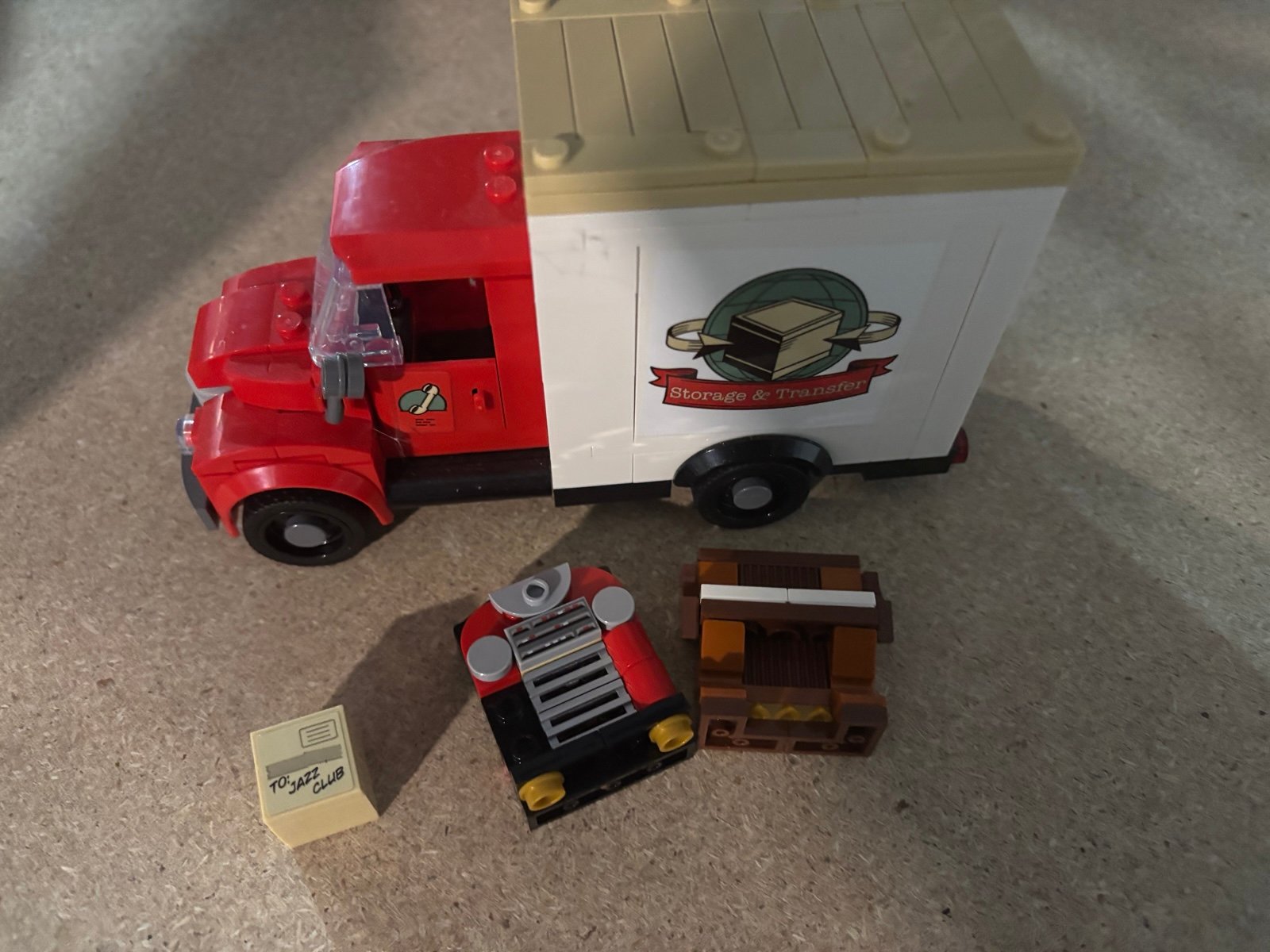 Lego Moving Truck Set.