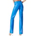 Alice + Olivia Palace Blue vegan leather pants