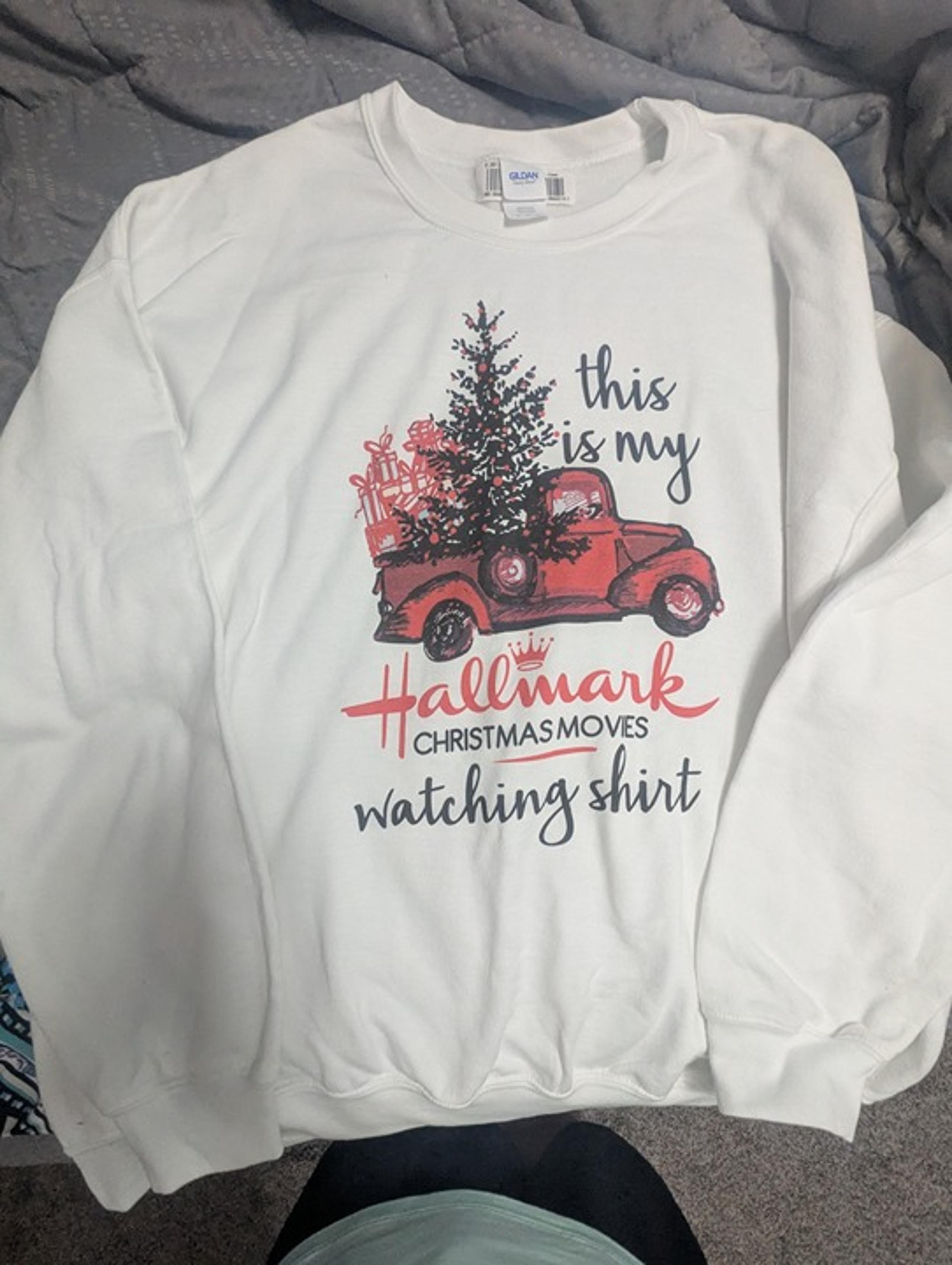 Christmas in July Hallmark Watching sweatshirt size 2XL
