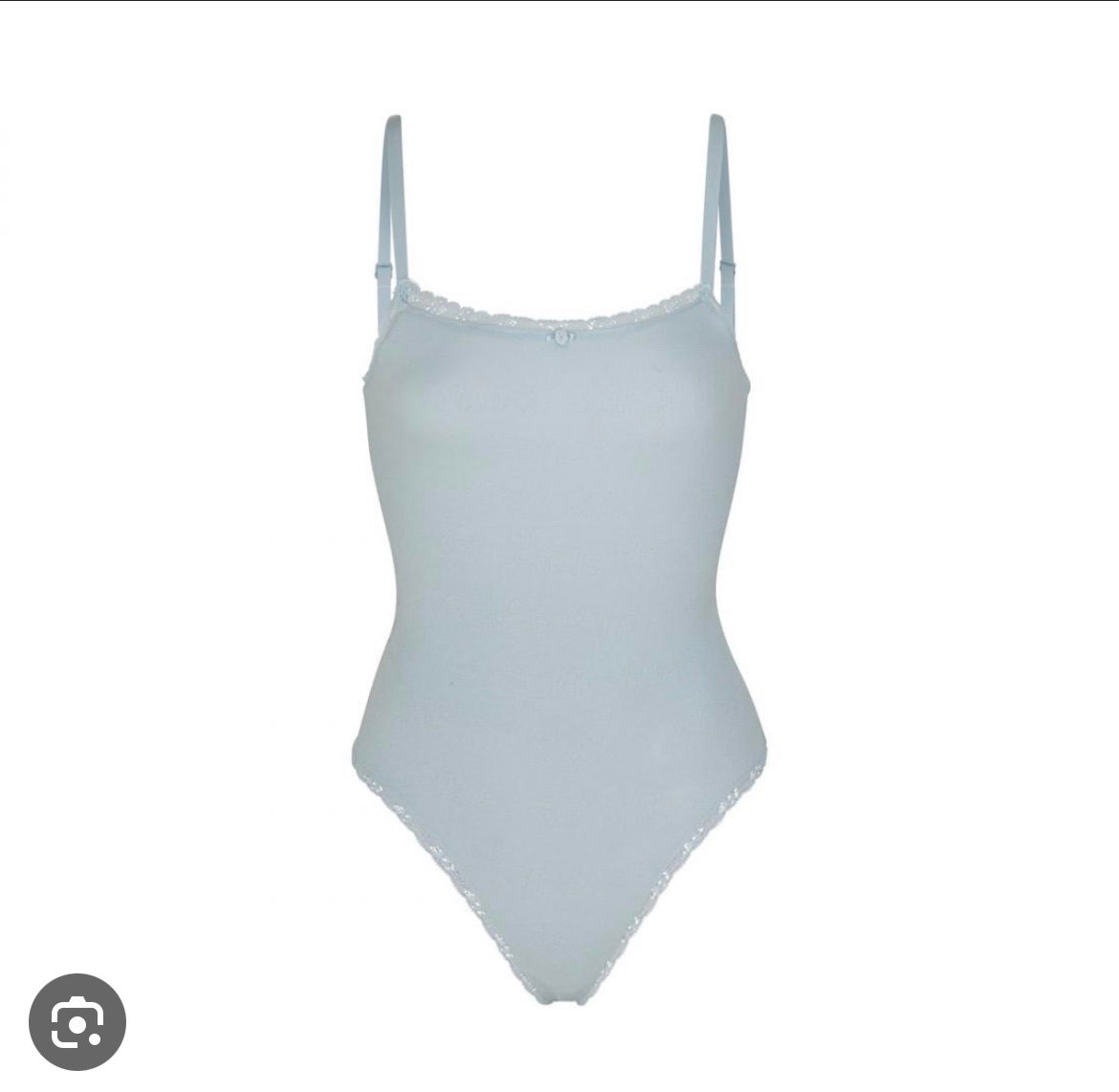 SKIMS LACE POINTELLE CAMI BODYSUIT