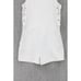 IRO Moltani Romper Womens Size 38 Ecru Sleeveless Designer Lace-Up Scoop Neck