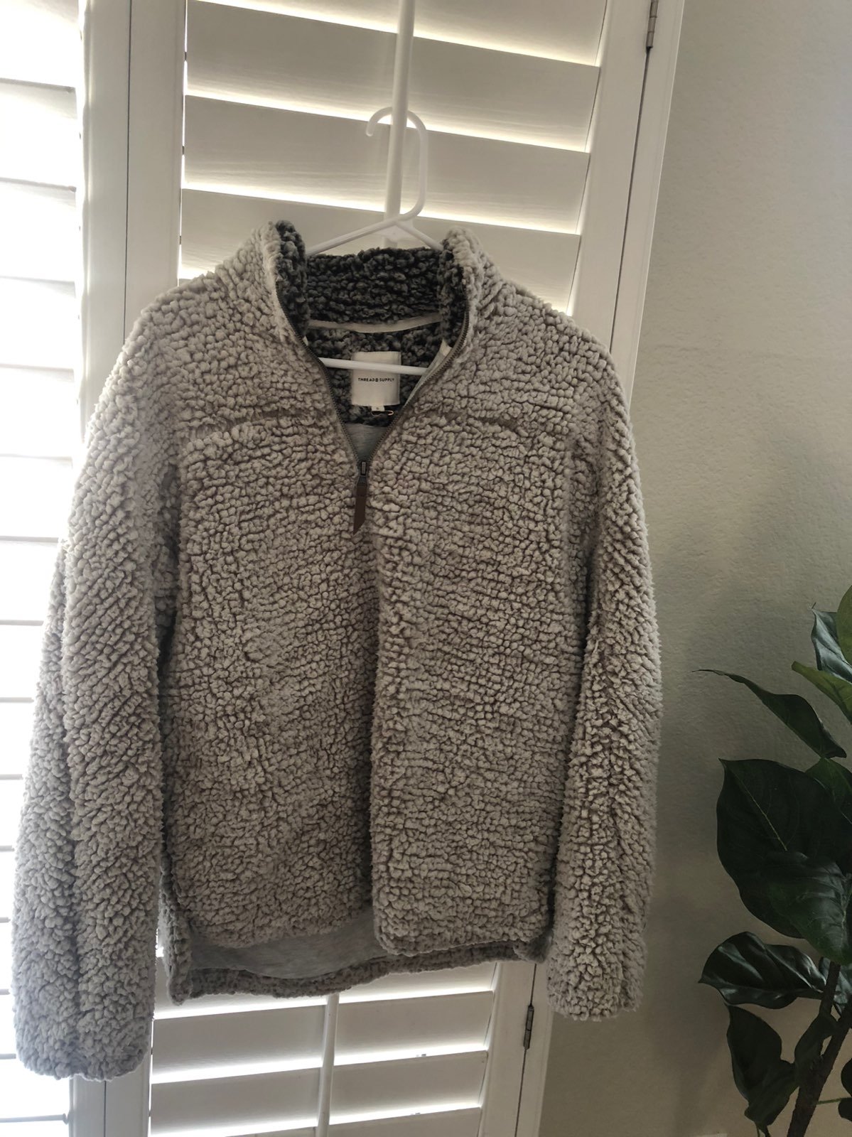Thread & Supply sherpa pullover