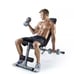 Adjustable Workout Bench with 4-Roll Leg