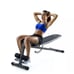 Adjustable Workout Bench with 4-Roll Leg