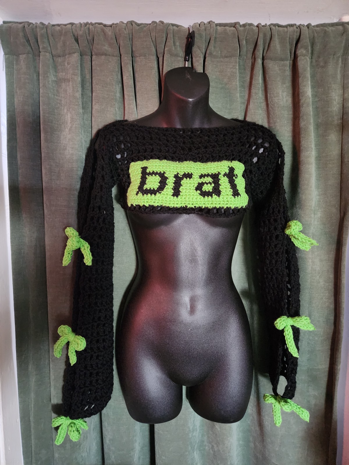 BRAT Crochet Bolero