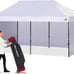 ABCCANOPY Heavy Duty Ez Pop up Canopy Tent with Sidewalls 10x20,White