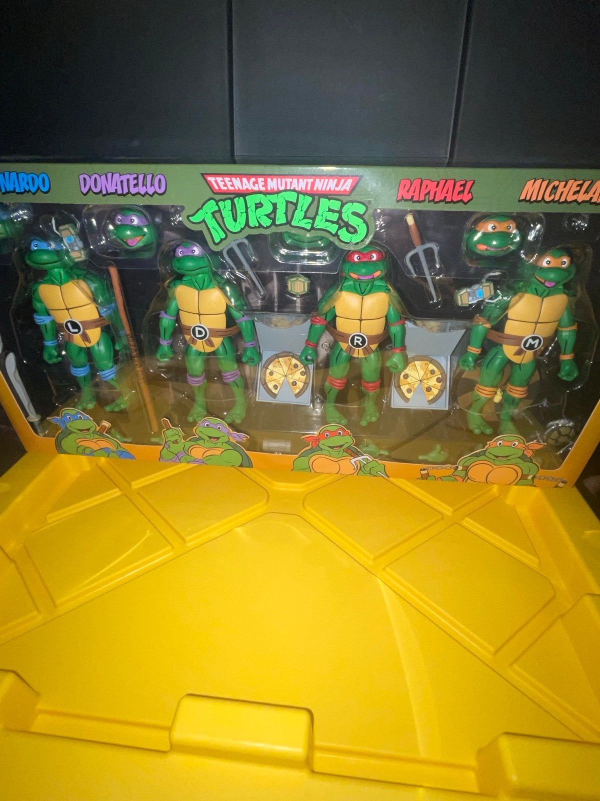 Neca TMNT Haulathon 2021 4-pack