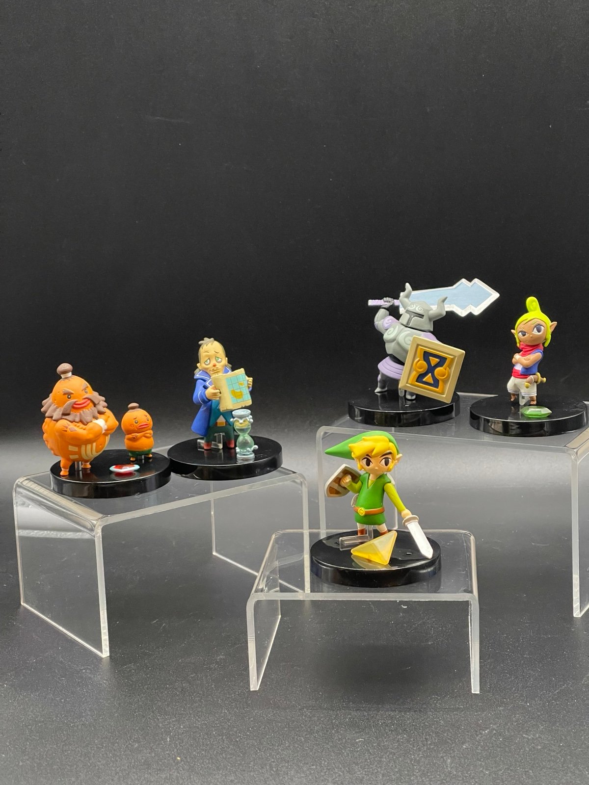 The Legend of Zelda Spirit Tracks limited edition mini Figures Set