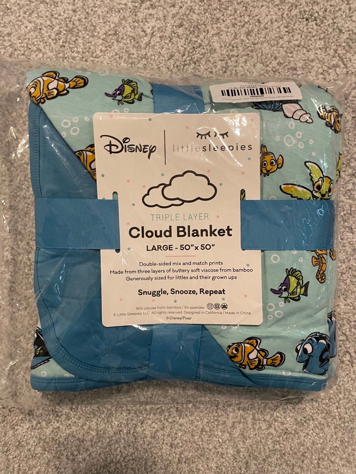 Little Sleepies OG Nemo Cloud NIB