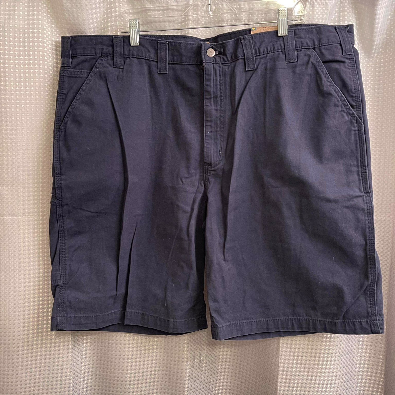 Carhartt Relaxed Fit Rugged Flex Rigby Shorts Navy 44x10