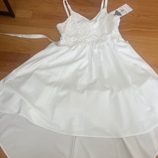 white lace Dress nwt