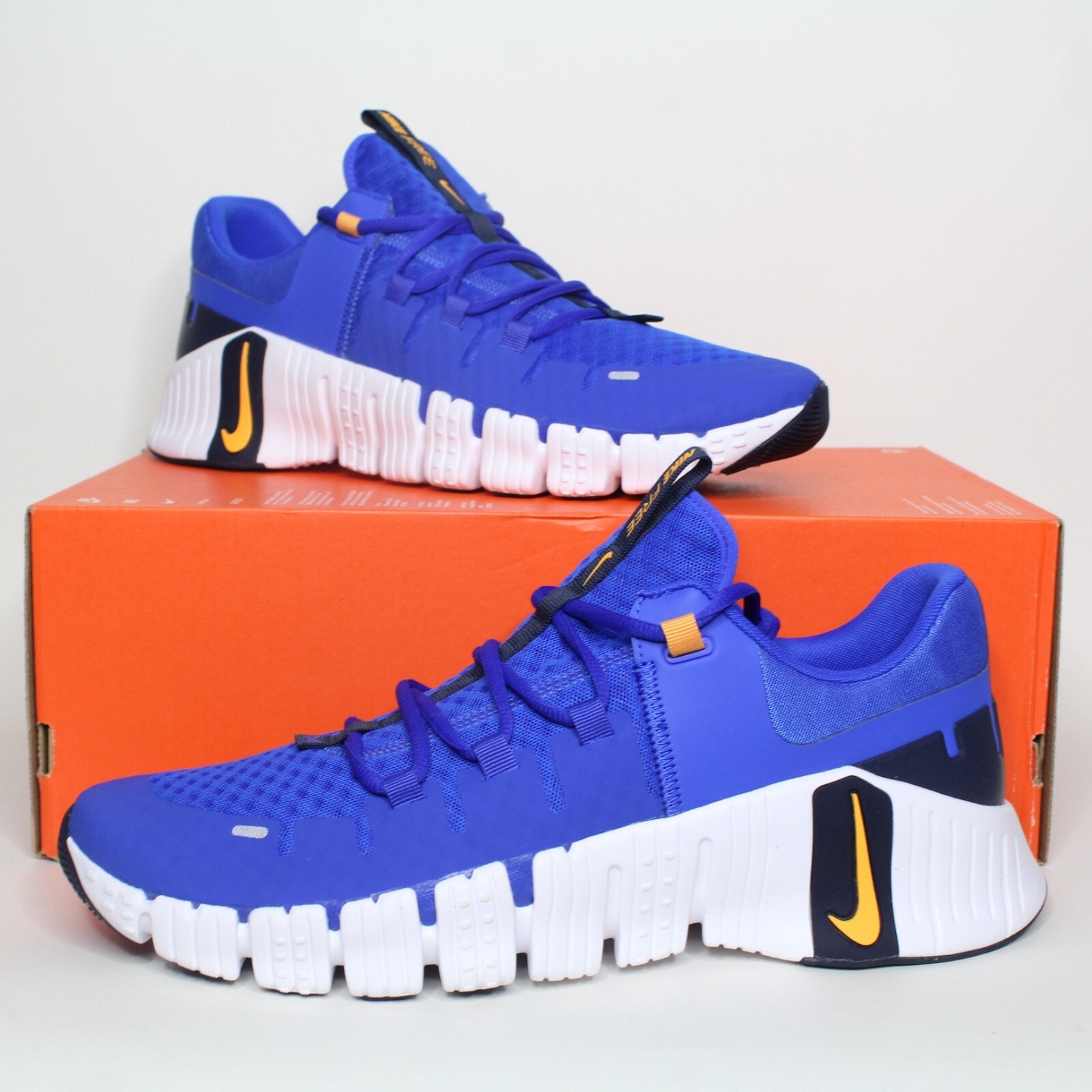 Nike Free Metcon 5 Mens Size 13 Racer Blue White Obsidian Sundial DV3949 400 New