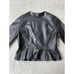 BB Dakota Clary Black Lamb Leather Zip Jacket XS