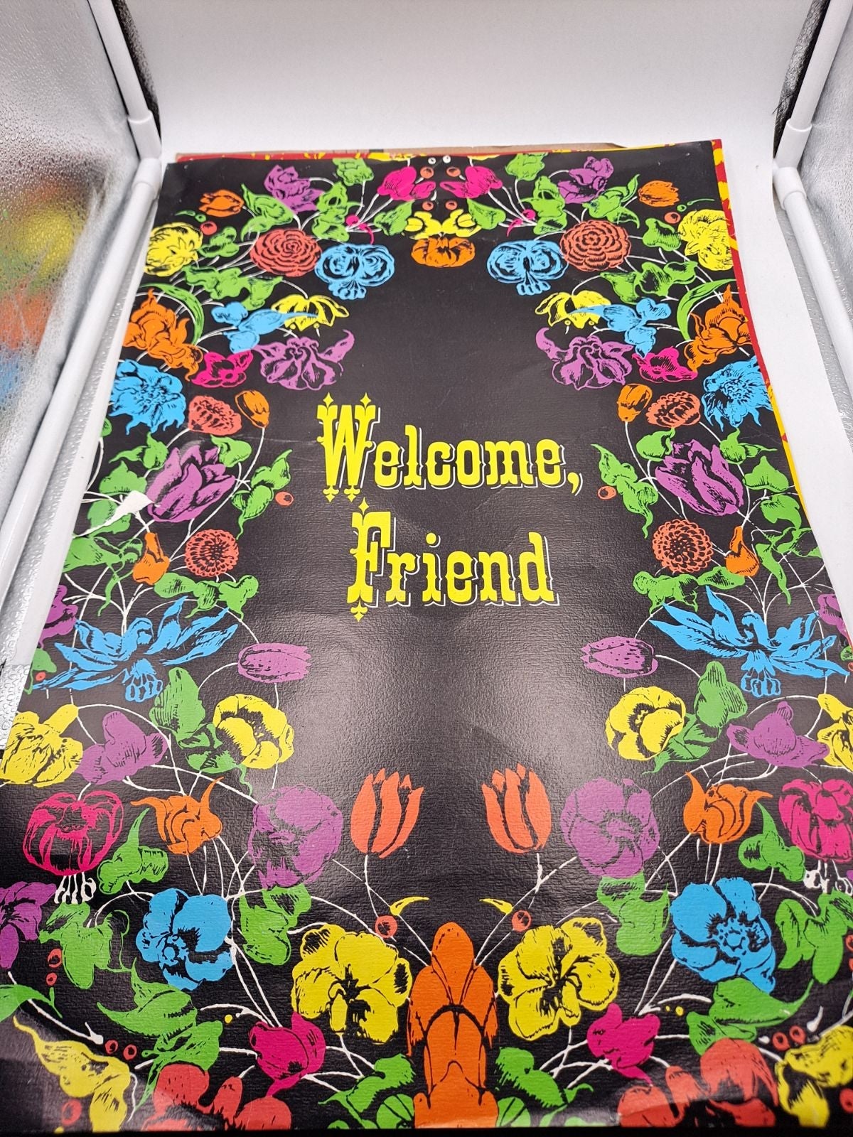 1970s Flower Argus Poster