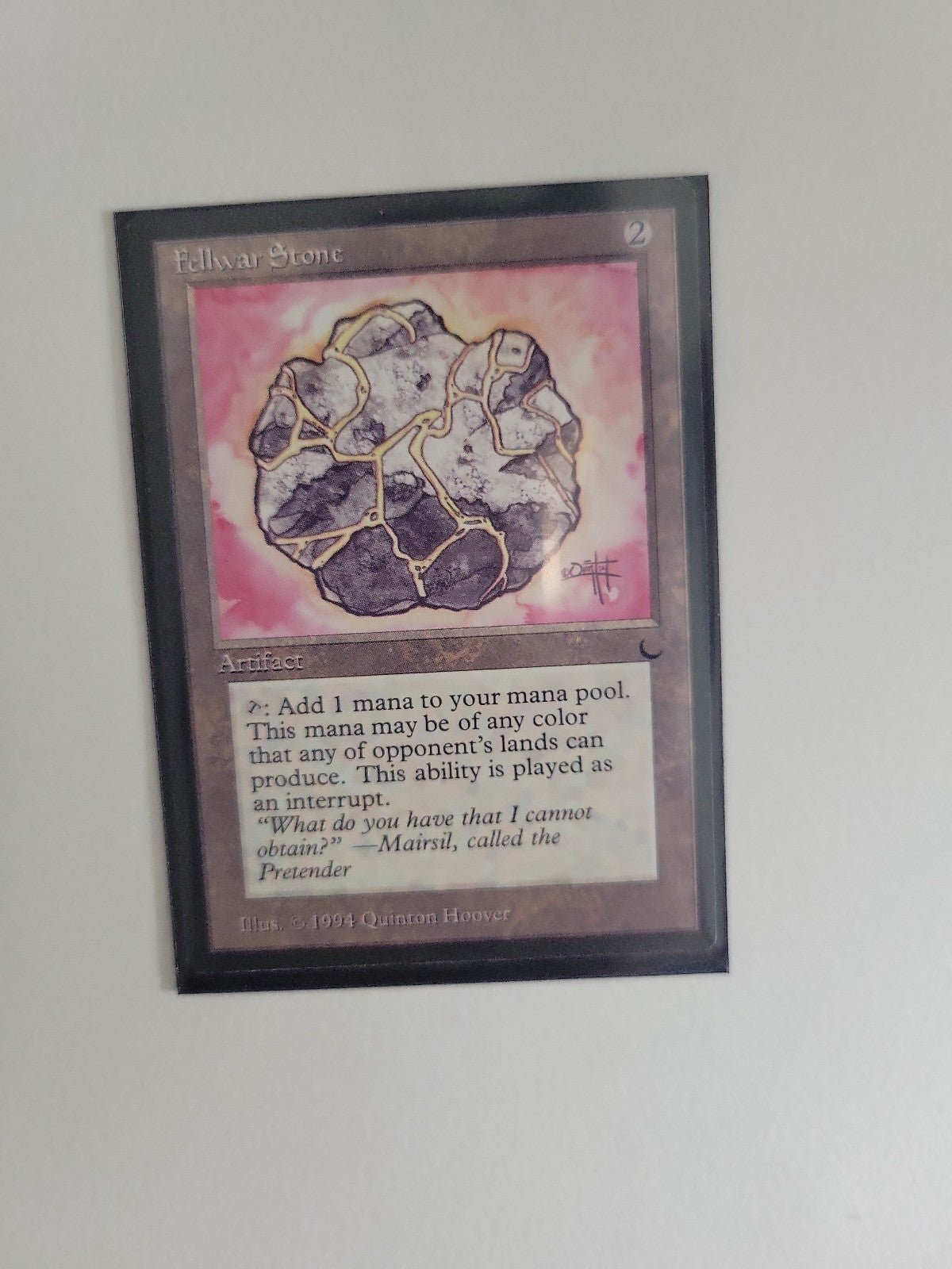 MTG fellwar stone the dark