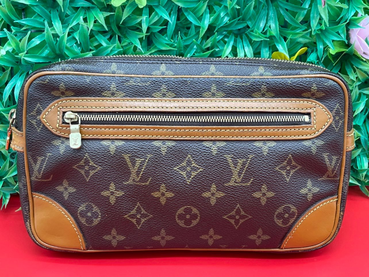 Auth Louis Vuitton Marly Dragonne Bag