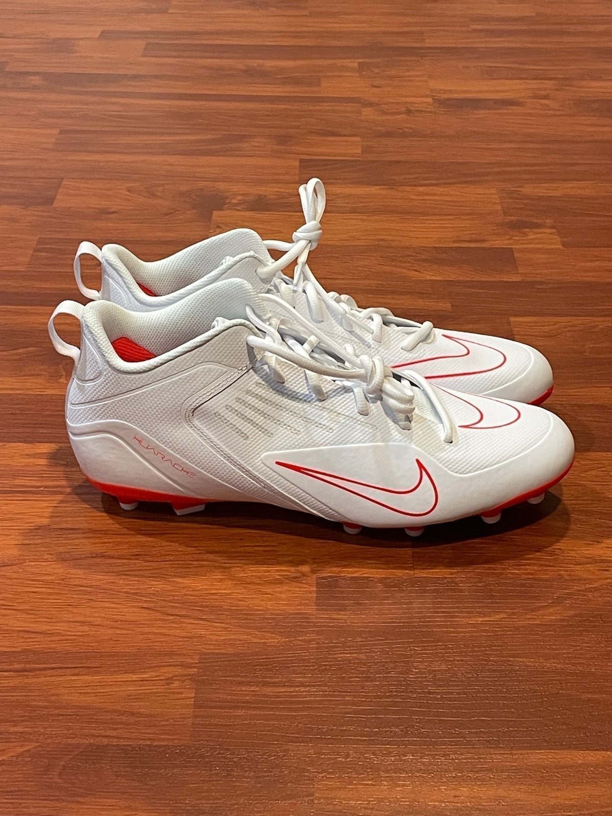 Nike Alpha Huarache 8 Varsity ‘White Bright Crimson’ (size us mens 12.5)