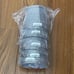 Never Used Aspen Creative Hardback Empire, Fabric Clip-On Lamp Shades