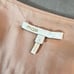 Maje blush pink silk cap sleeve zipper detail sheath dress size 1 or US small