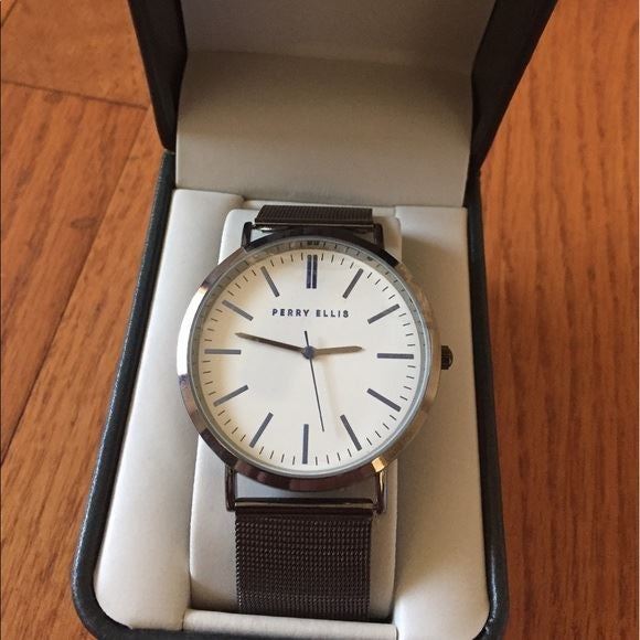 Perry Ellis Gray Watches for Men Mercari