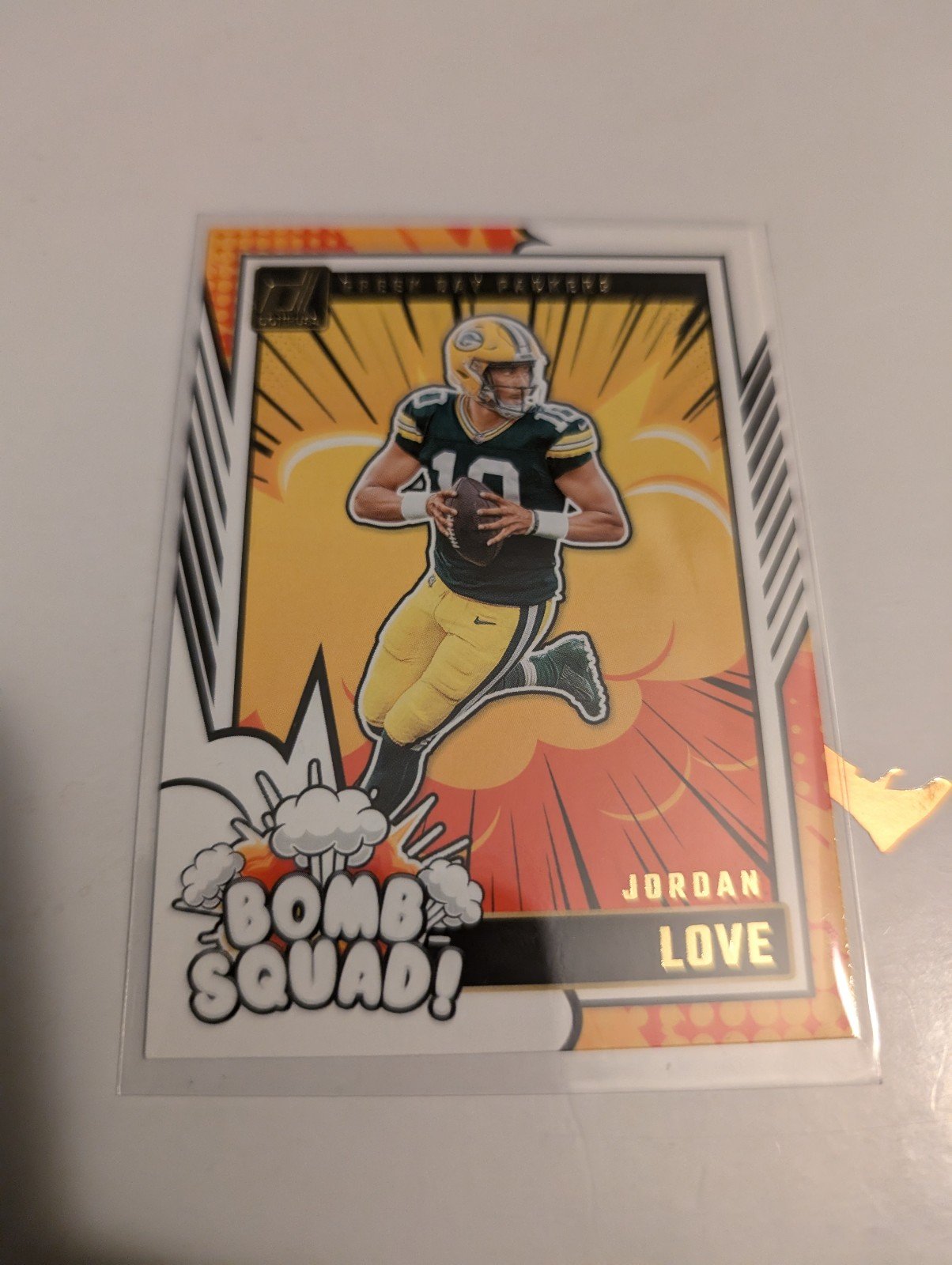 2024 Panini Donruss Jordan Love Bomb Squad