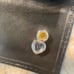 Genuine Tiffany & Co necklace pendant from early 00’s - 18K white gold/sapphire