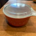 Vintage Pyrex casserole dish -set of 2 with lids