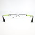 Nike Eyeglasses Frames 8098 015 Black Yellow Rectangular Half Rim 56-16-140