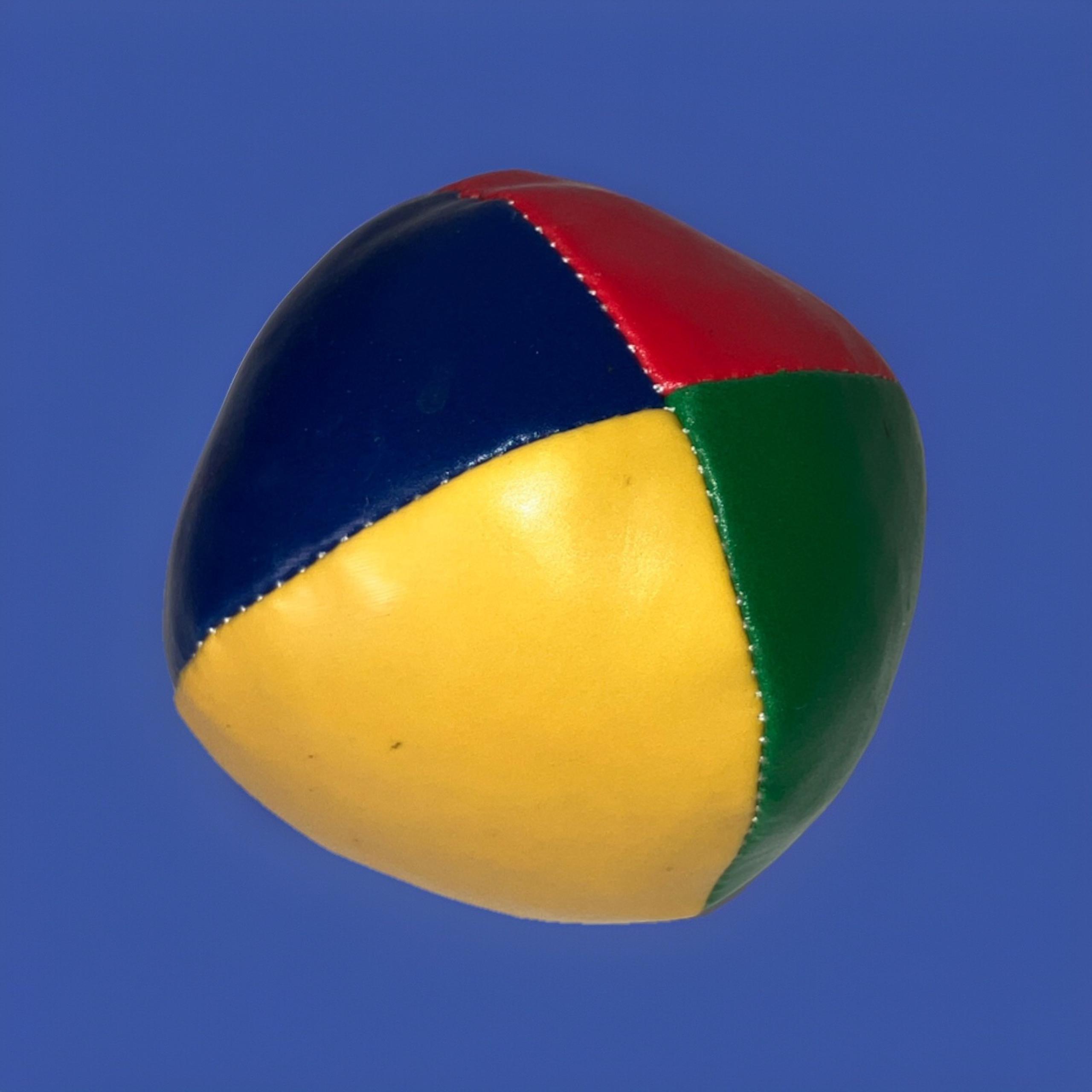Hacky Sack Foot Bag Red Green Yellow Blue Primary Faux Leather